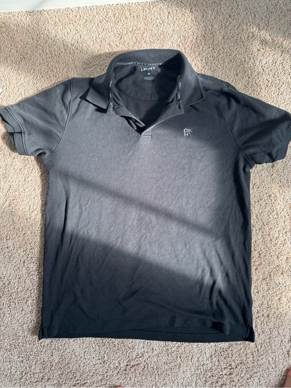 DKNY Men’s Black Polo Shirt